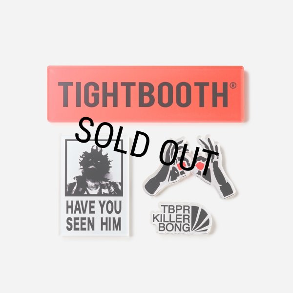 画像1: 【30%OFF】TIGHTBOOTH/TBKB / ACRYLIC MAGNET SET［アクリルマグネット4個セット-24冬］ (1)