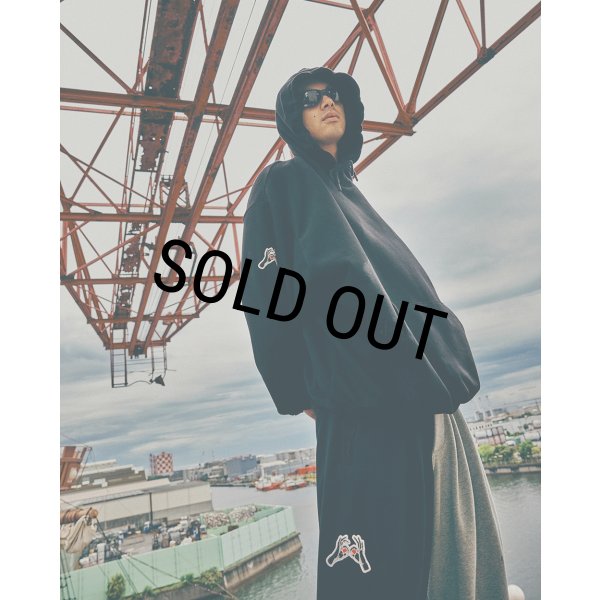 画像4: 【30%OFF】TIGHTBOOTH/TBKB / CYBORG HOODIE（Black）［サイボーグフーディー-24冬］ (4)