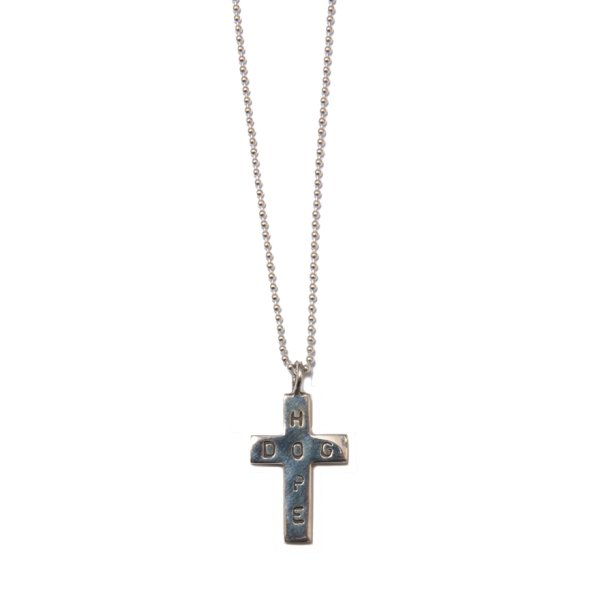 画像2: ROTTWEILER/LONG DOG CHAIN ROSARIO（SILVER）［ロングドッグチェーンロザリオ-24秋冬］ (2)