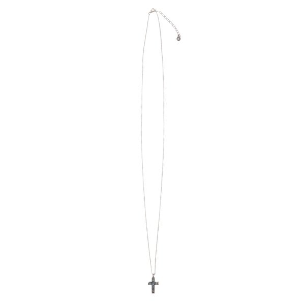画像1: ROTTWEILER/LONG DOG CHAIN ROSARIO（SILVER）［ロングドッグチェーンロザリオ-24秋冬］ (1)