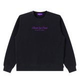 画像: BlackEyePatch/PURPLE LABEL LOGO CREW SWEAT（BLACK）