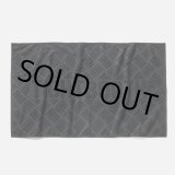 画像: TIGHTBOOTH/CHECKER PLATE JAQUARD BATH TOWEL（Black）［バスタオル-24秋冬］
