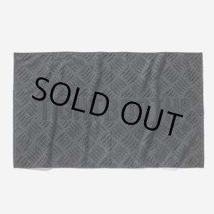 画像: TIGHTBOOTH/CHECKER PLATE JAQUARD BATH TOWEL（Black）［バスタオル-24秋冬］