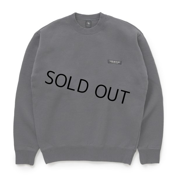 画像1: RATS/FLEECE CREW NECK SWEAT（CHARCOAL）［クルーネックスウェット-24秋冬］ (1)