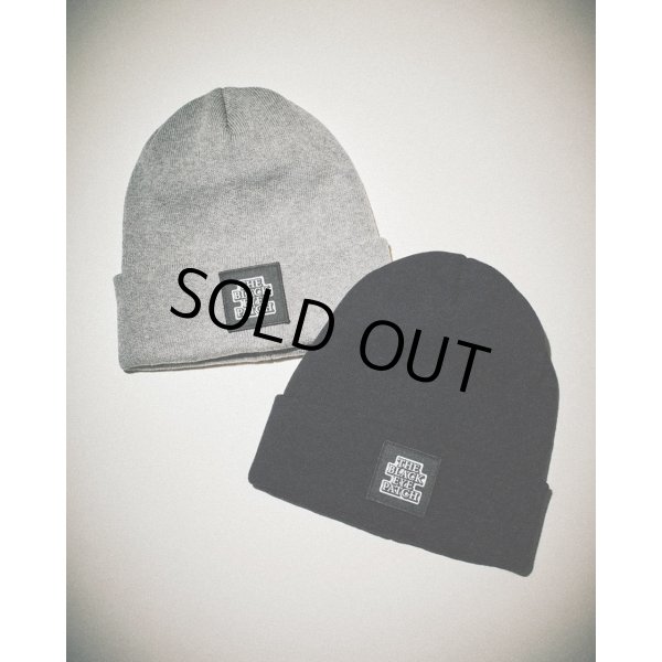 画像2: BlackEyePatch/OG LABEL PATCHED BEANIE（BLACK） (2)