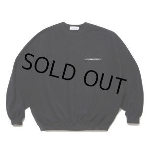 画像: COOTIE PRODUCTIONS/Fleece Sweat Crew（Black）［フリースクルー-25春夏］