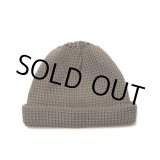 画像: COOTIE PRODUCTIONS/Lowgauge Roll Up Beanie（Brown）［ロールアップビーニー-25春夏］