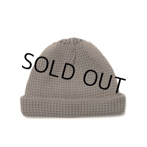 画像: COOTIE PRODUCTIONS/Lowgauge Roll Up Beanie（Brown）［ロールアップビーニー-25春夏］
