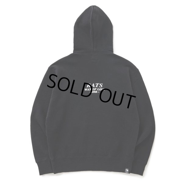 画像2: RATS/20th RATS×NEIGHBORHOOD HOODED（BLACK）［クロスネックフーディー-25春夏］ (2)