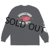 画像: PORKCHOP/FIRE UP L/S TEE（BLACK）［プリント長袖T-24秋冬］