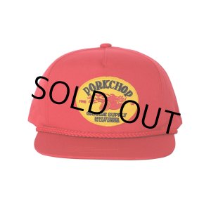 画像: PORKCHOP/FIRE UP WAPPEN CAP（RED）［ワッペンキャップ-24秋冬］