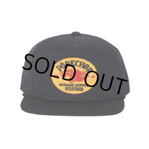 画像: PORKCHOP/FIRE UP WAPPEN CAP（BLACK）［ワッペンキャップ-24秋冬］