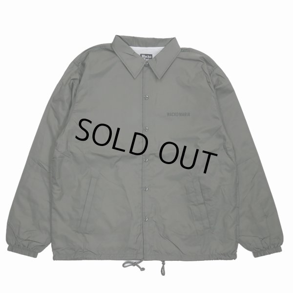 画像1: WACKO MARIA/COACH JACKET（GRAY）［コーチJKT-25春夏］ (1)