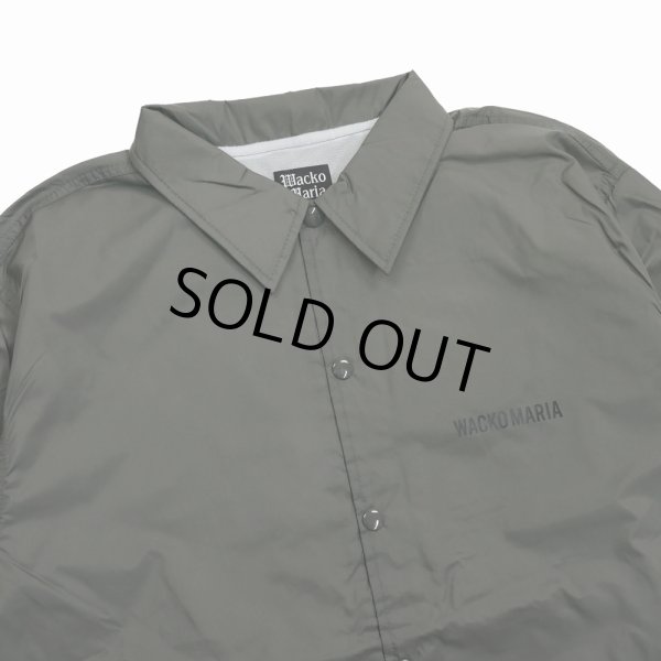 画像3: WACKO MARIA/COACH JACKET（GRAY）［コーチJKT-25春夏］ (3)