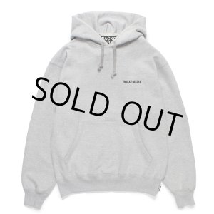 画像: WACKO MARIA/HEAVY WEIGHT PULLOVER HOODED SWEAT SHIRT（GRAY）［プルオーバーパーカー-25春夏］