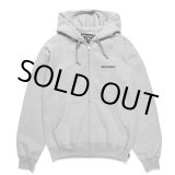 画像: WACKO MARIA/HEAVY WEIGHT FULL ZIP HOODED SWEAT SHIRT（GRAY）［ジップアップパーカー-25春夏］