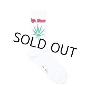 画像: WACKO MARIA/HIGH TIMES / JACQUARD SOCKS（WHITE）［ジャガードソックス-25春夏］