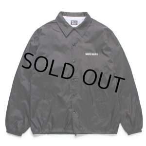 画像: WACKO MARIA/COACH JACKET（BLACK）［コーチJKT-25春夏］