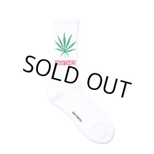画像: WACKO MARIA/HIGH TIMES / JACQUARD SOCKS（WHITE）［ジャガードソックス-25春夏］