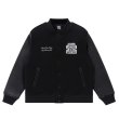 画像2: BlackEyePatch/LABEL PACK PATCHED STADIUM JACKET（BLACK） (2)