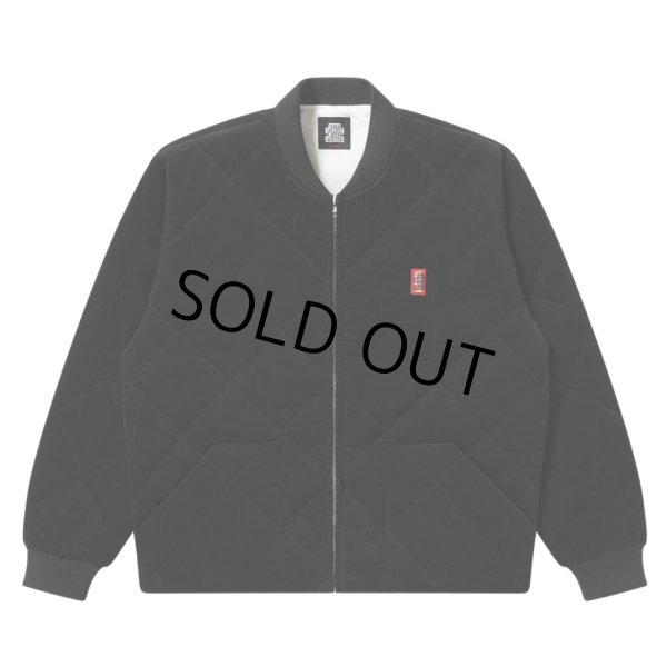 画像1: BlackEyePatch/SMALL HWC QUILTED CORDUROY JACKET（BLACK） (1)