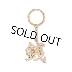 画像: BlackEyePatch/ZENI RHINESTONE KEYCHAIN（GOLD）