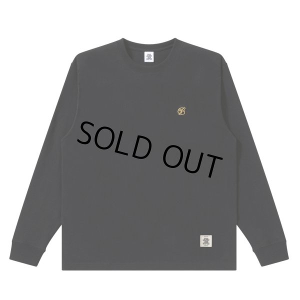 画像1: BlackEyePatch/SMALL B EMBLEM L/S TEE（BLACK） (1)