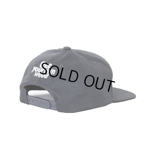 画像2: PORKCHOP/CYOW COTTON CAP（CHARCOAL）［コットンキャップ-25春夏］ (2)