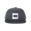 画像1: PORKCHOP/CYOW COTTON CAP（CHARCOAL）［コットンキャップ-25春夏］ (1)