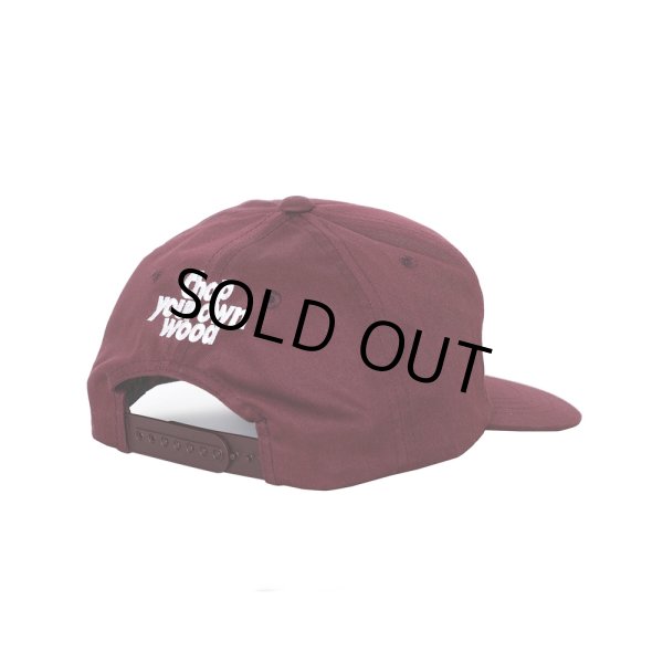 画像2: PORKCHOP/CYOW COTTON CAP（MAROON）［コットンキャップ-25春夏］ (2)