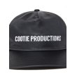 画像4: COOTIE PRODUCTIONS/Damp Coated Satin 5 Panel Cap（Black/White）［5パネルキャップ-25春夏］ (4)