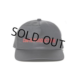 画像: COOTIE PRODUCTIONS/Damp Coated Satin 5 Panel Cap（Black/Red）［5パネルキャップ-25春夏］