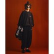 画像5: COOTIE PRODUCTIONS/Fleece Wide Easy Pants（Black）［フリースワイドイージーパンツ-25春夏］ (5)