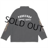 画像: PORKCHOP/LOGO COACH JKT（BLACK）［ロゴコーチJKT-25春夏］