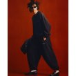 画像4: COOTIE PRODUCTIONS/Fleece Wide Easy Pants（Black）［フリースワイドイージーパンツ-25春夏］ (4)