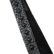 画像4: CALEE/STUDS & KNITTING LEATHER LONG KEY RING＜TYPE A＞（BLACK/BLACK）［レザーロングキーリング-25春夏］ (4)