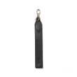 画像2: CALEE/STUDS LEATHER FLAT LONG KEY RING（BLACK）［ロングキーリング-24秋冬］ (2)