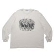 画像1: COOTIE PRODUCTIONS/Print L/S Tee（Magical Design）（Off Ivory）［プリント長袖T-25春夏］ (1)