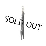 画像: CALEE/STUDS & KNITTING LEATHER SHORT KEY RING＜TYPE A＞（BLACK/SILVER）［レザーショートキーリング-25春夏］