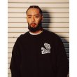 画像3: BlackEyePatch/RIPPED APART OG LABEL CREW SWEAT（BLACK） (3)
