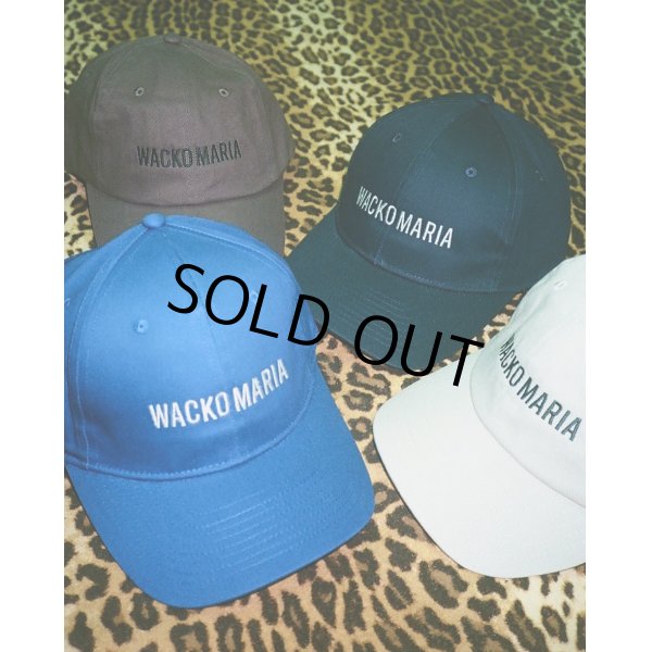 画像2: WACKO MARIA/6PANEL CAP（NAVY）［6パネルキャップ-25春夏］ (2)