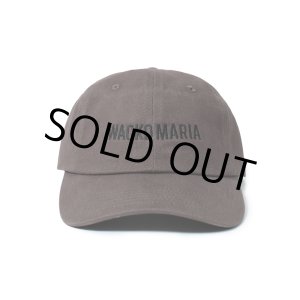 画像: WACKO MARIA/6PANEL CAP（GRAY）［6パネルキャップ-25春夏］