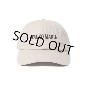 画像: WACKO MARIA/6PANEL CAP（BEIGE）［6パネルキャップ-25春夏］