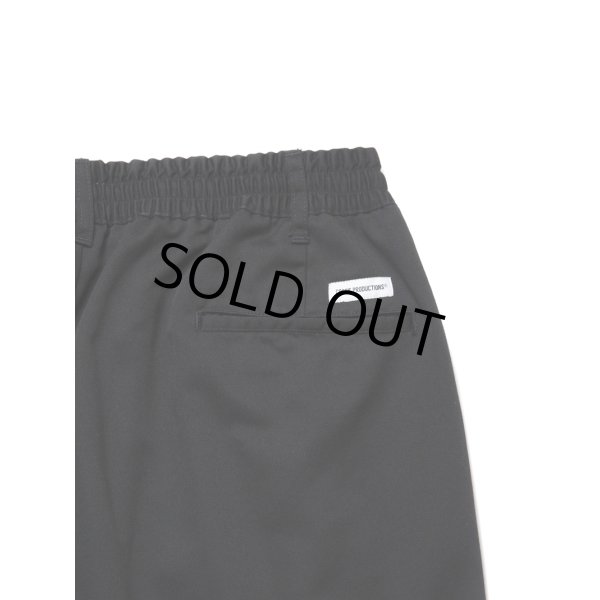 画像3: COOTIE PRODUCTIONS/T/C 2 Tuck Easy Ankle Pants（Black）［T/C 2タックイージーアンクルパンツ-25春夏］ (3)