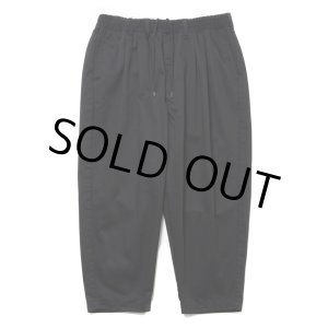 画像: COOTIE PRODUCTIONS/T/C 2 Tuck Easy Ankle Pants（Black）［T/C 2タックイージーアンクルパンツ-25春夏］