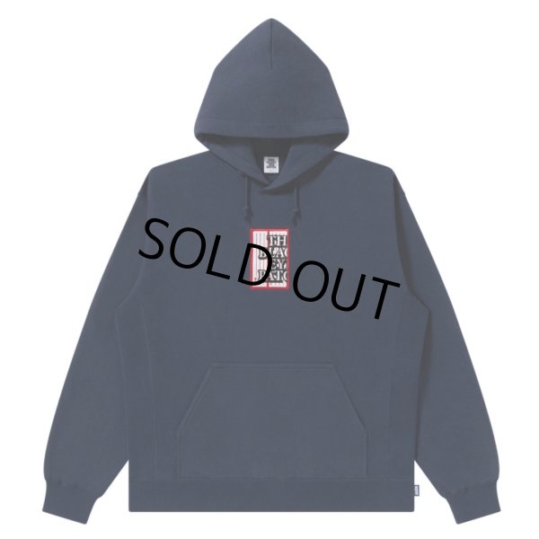 画像1: BlackEyePatch/ADDRESS LABEL HOODIE（NAVY） (1)