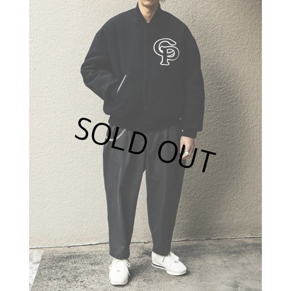 画像5: COOTIE PRODUCTIONS/T/C 2 Tuck Easy Ankle Pants（Black）［T/C 2タックイージーアンクルパンツ-25春夏］ (5)