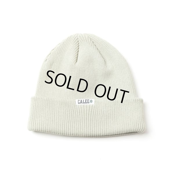 画像1: CALEE/COOL MAX KNIT CAP（GRAY）［ニットキャップ-25春夏］ (1)