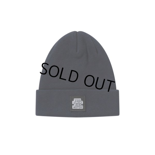 画像1: BlackEyePatch/OG LABEL PATCHED BEANIE（NAVY） (1)
