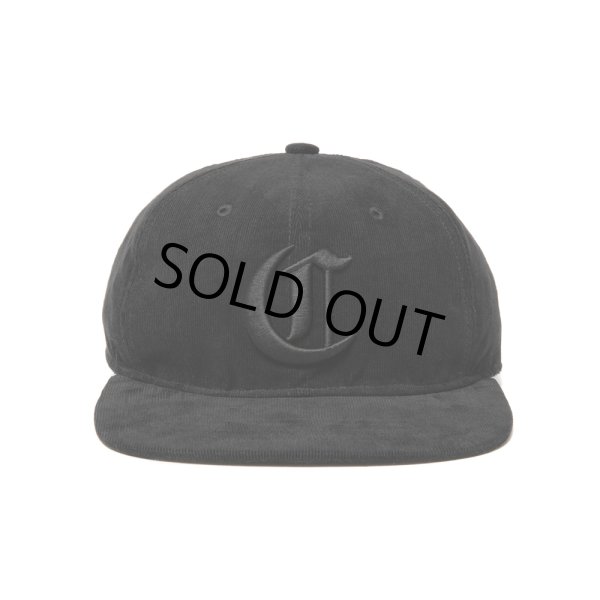 COOTIE PRODUCTIONS/Corduroy 6 Panel Cap（Black/Black
